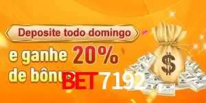 Promoções BET7192