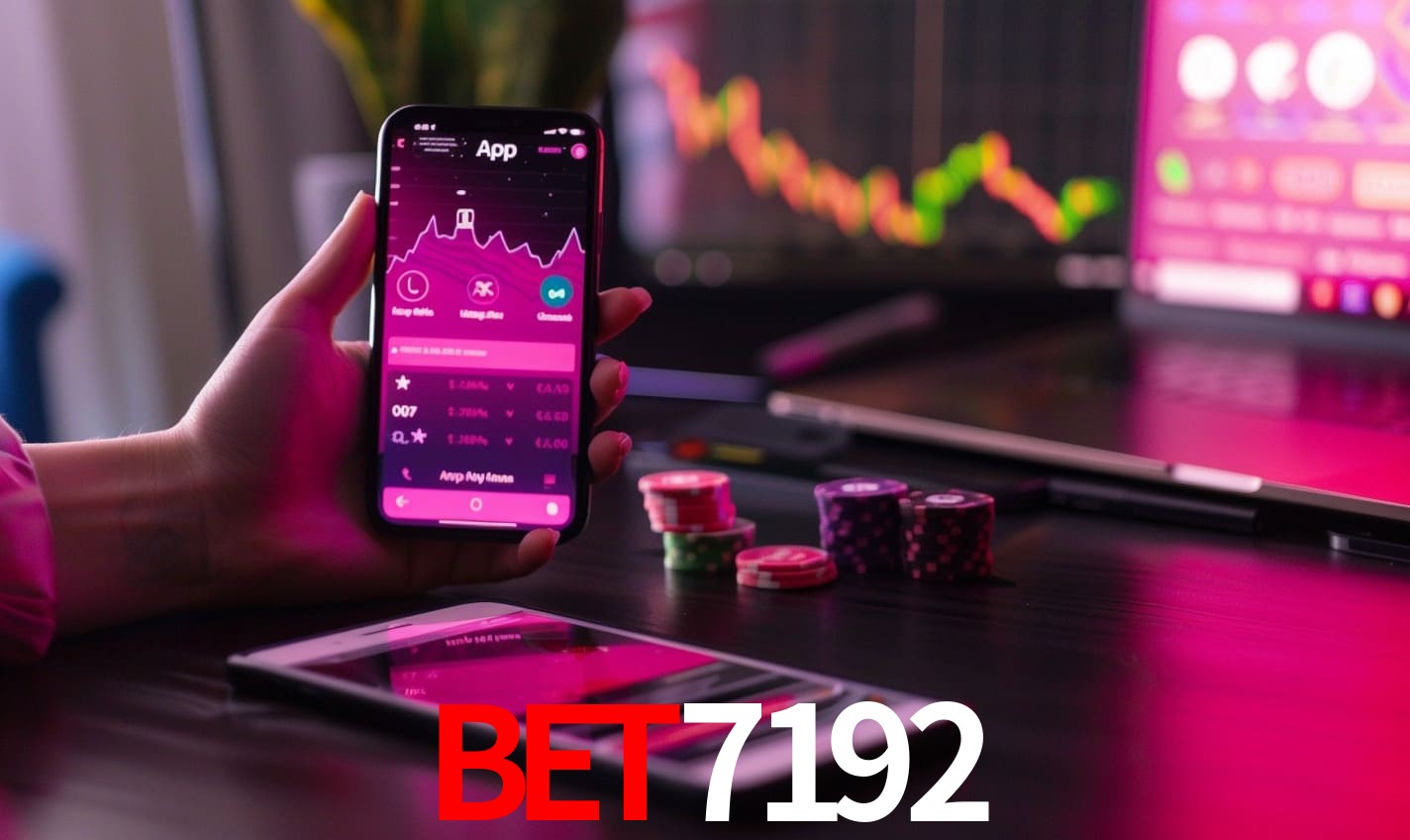 Recursos Exclusivos do App BET7192 - Modo Offline, Login Biométrico